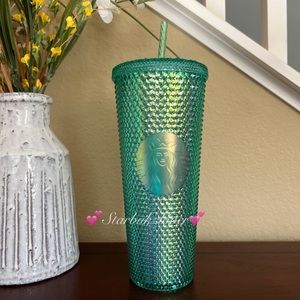 Starbucks Thailand Green Bling Studded Tumbler